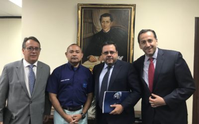 Encuentro de trabajo con Ministro de Justicia y Seguridad Publica de El Salvador