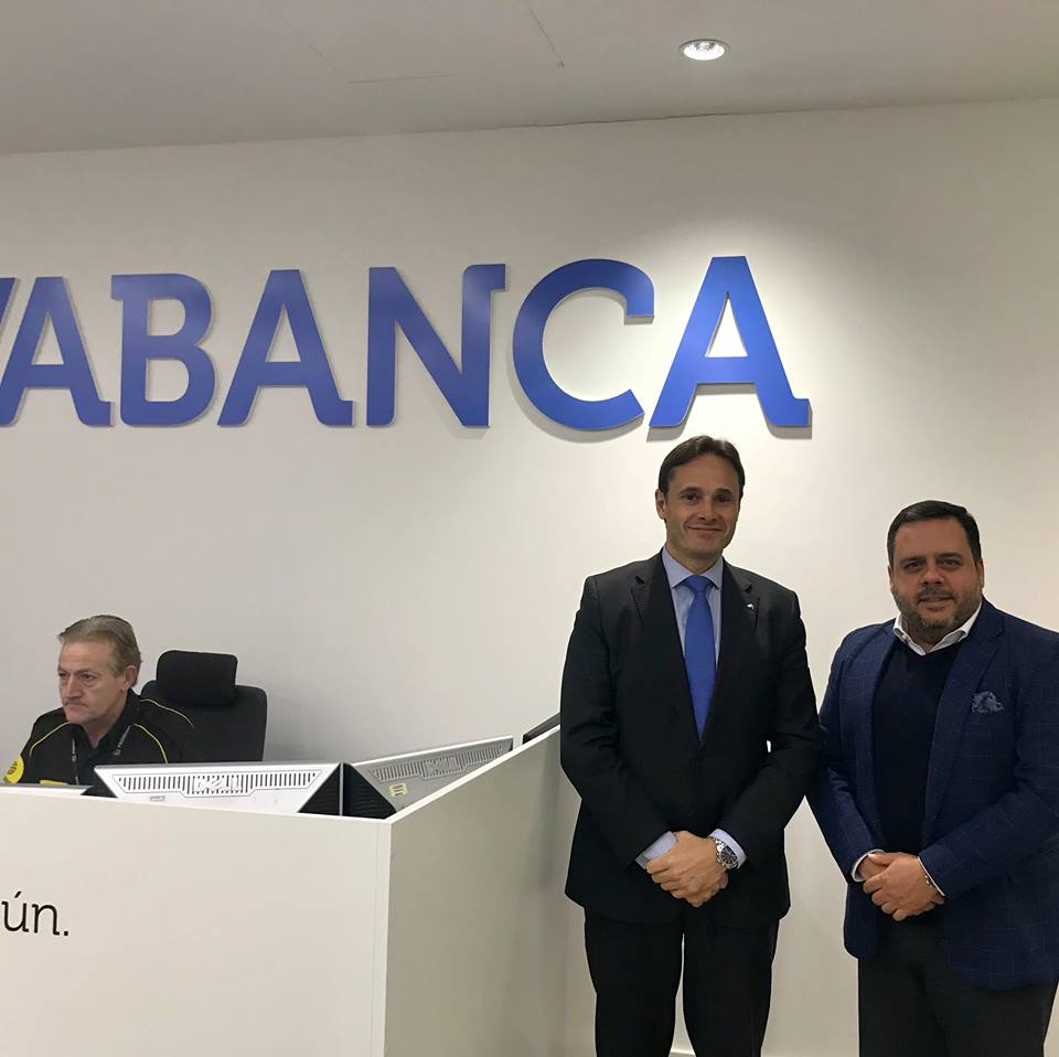 Visita a las Oficinas Centrales de ABANCA en A Coruña