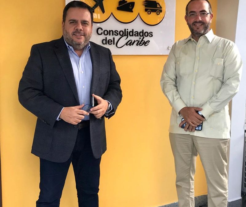 Visita de trabajo a las oficinas de Consolidados del Caribe