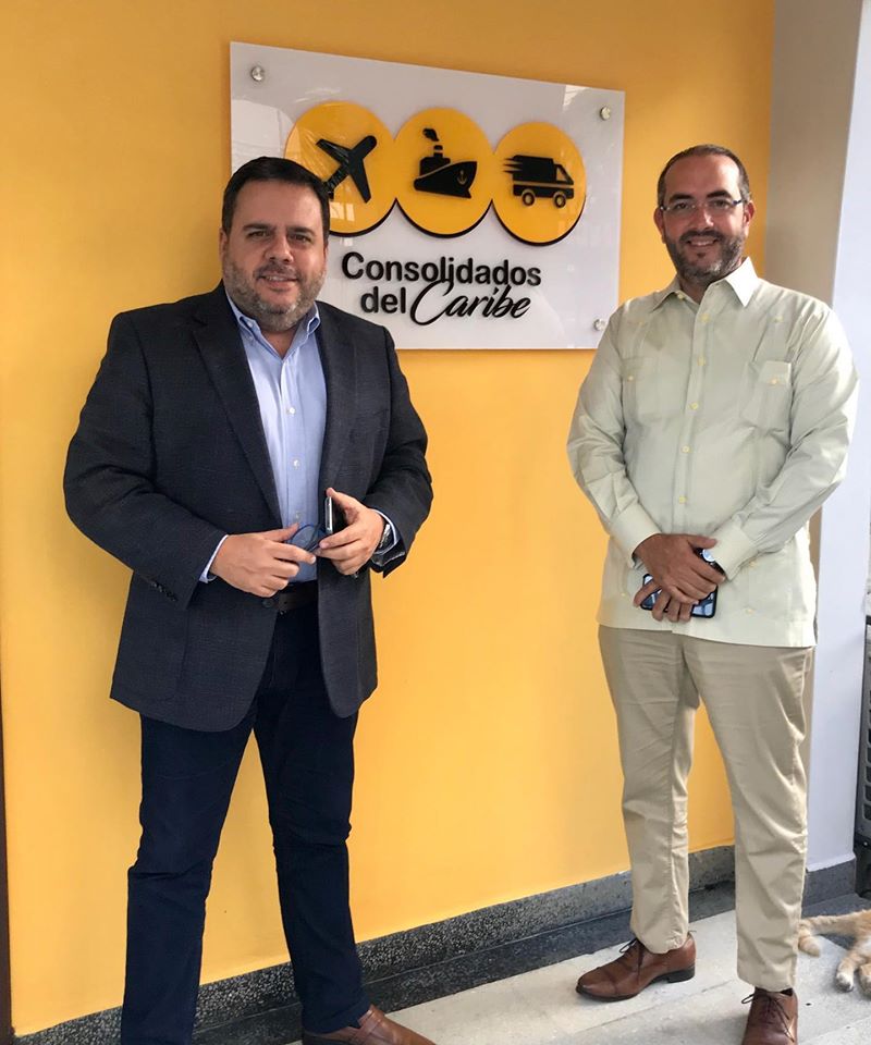 Visita de trabajo a las oficinas de Consolidados del Caribe